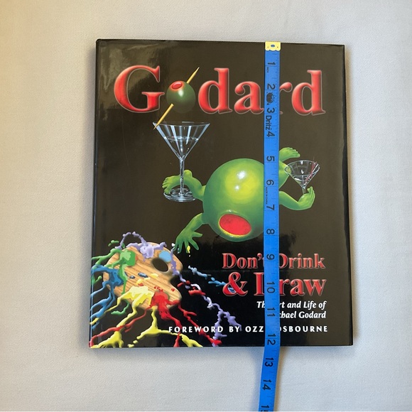 Godard Don’t Drink & Draw Coffee Table Hardcover Book - Picture 3 of 4